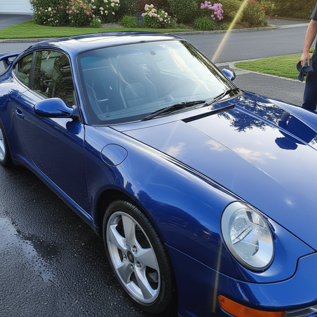 Exterior wash and paint protection